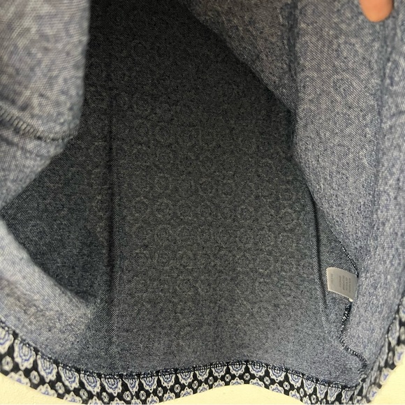 J. Jill Wearever 3/4 Sleeves Geometrical Print Knit Pullover Sweater Top - Picture 9 of 10